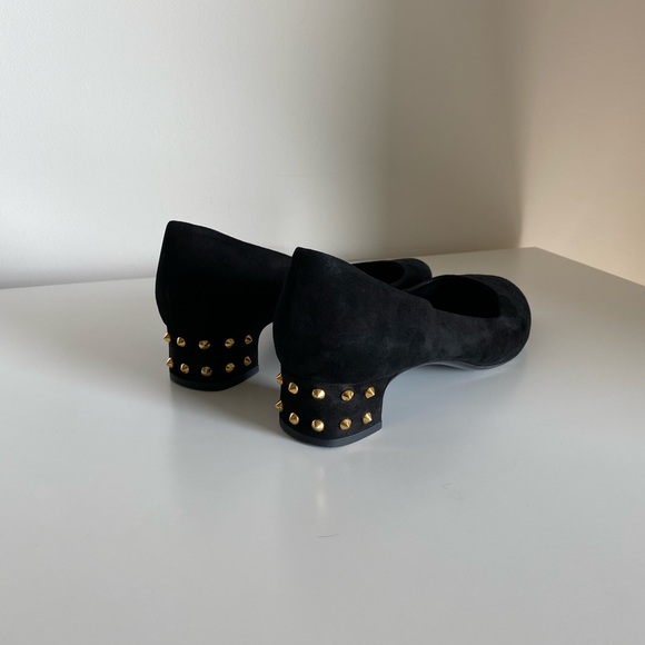 Gucci Jacqueline Studded Suede Pumps - Picture 5 of 16